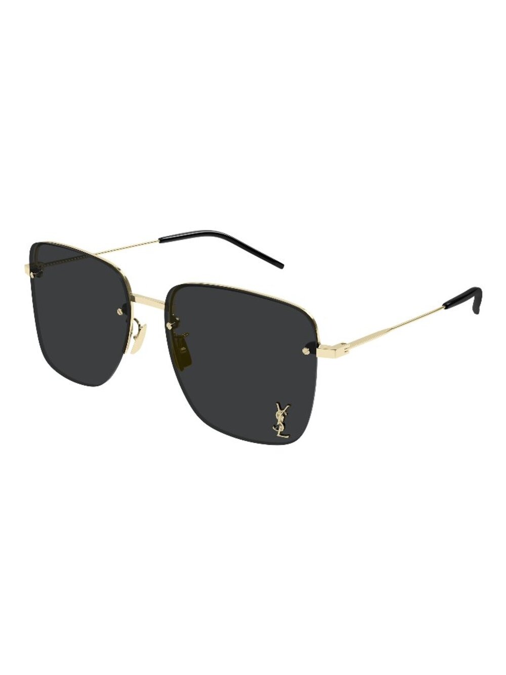New Saint Laurent Unisex Sunglasses Gold Acetate Frame SL 312 M 013 58